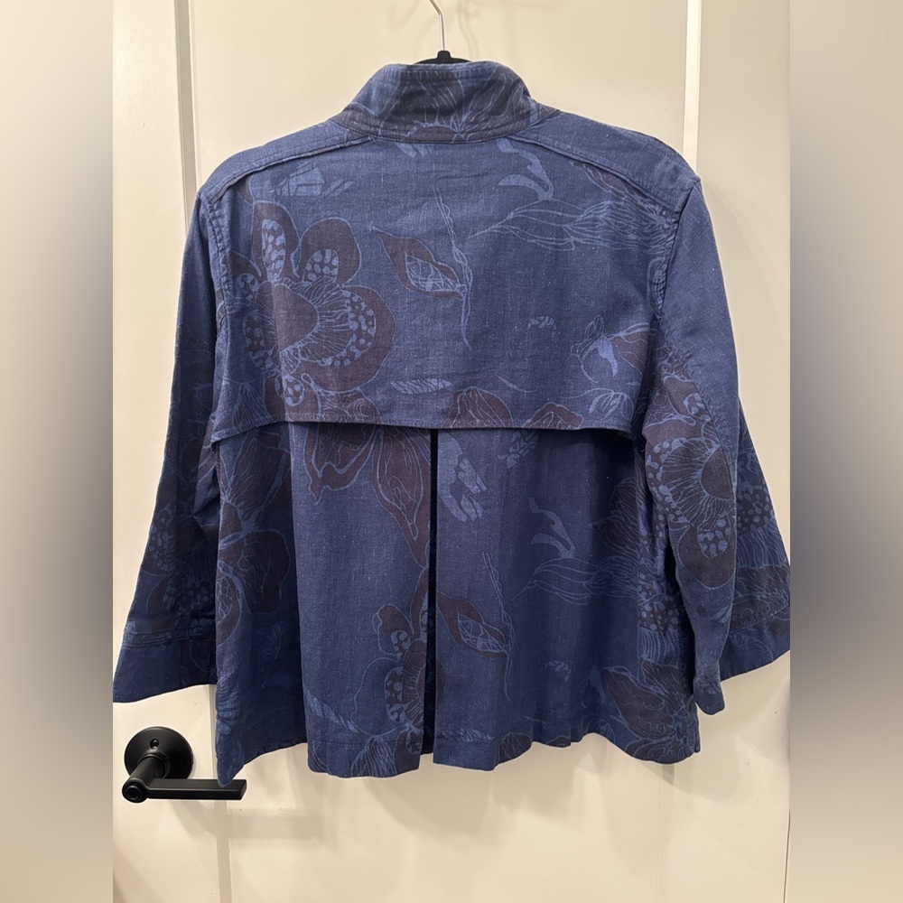 Coldwater Creek lightweight jacket, size petite large - Picture 5 of 6